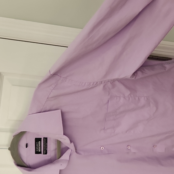 Karako Lavender Button Down Top - Picture 8 of 12